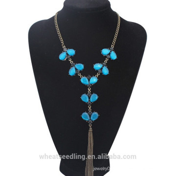 Collier bleu millésime